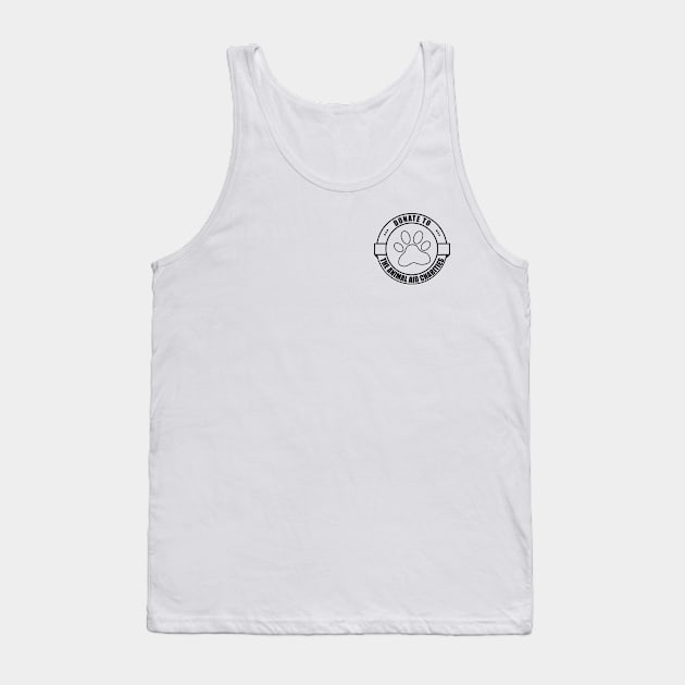 donate to the animal aid charities Tank Top by Crapulous